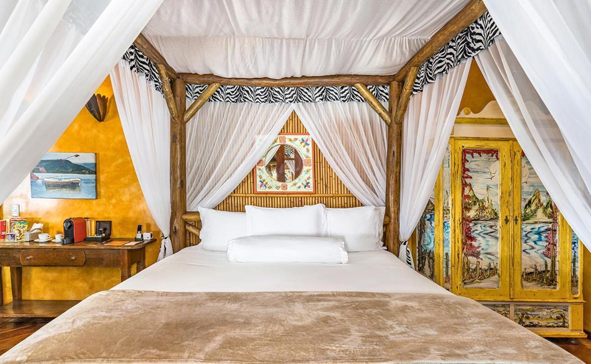 Dpny Beach Hotel & Spa Ilhabela Kültér fotó A bedroom at the hotel